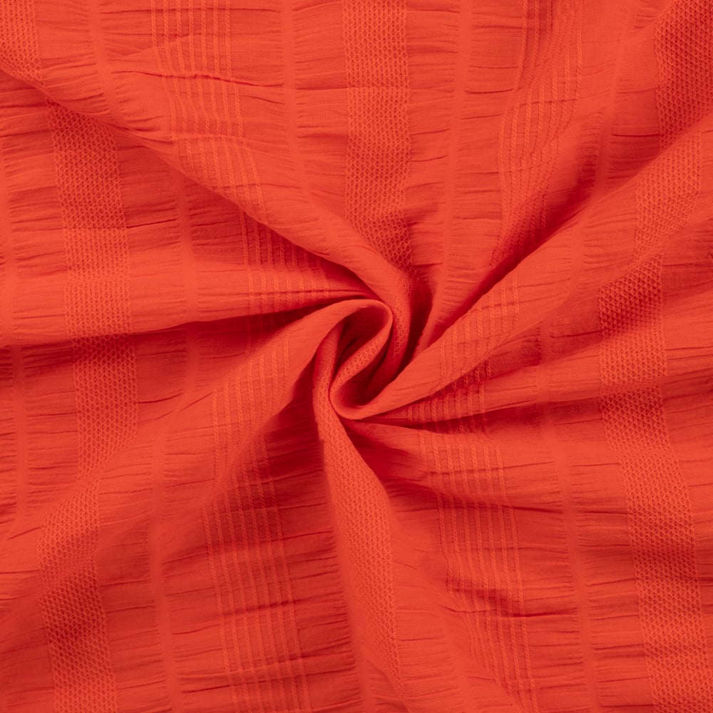 Katoen Crinkle - Orange