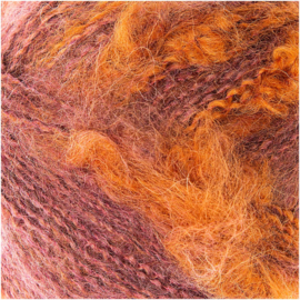 Fashion Alpaca Vibes Aran | Purple - Orange