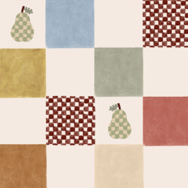 Katia Fabrics - Poplin - Checks & Pear