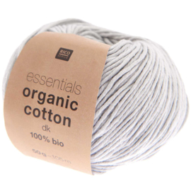 Rico Design - Essentials - Organic Cotton dk - Silver Grey 018