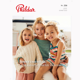 Phildar - nr. 256   -  Breien   -  Kinderpatronen   - Lente Zomer 2025