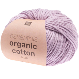 Rico Design - Essentials - Organic Cotton Aran - Lilac 008