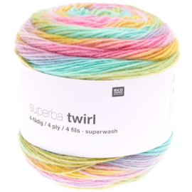 Rico Design - Socks - Superba Twirl - Candy