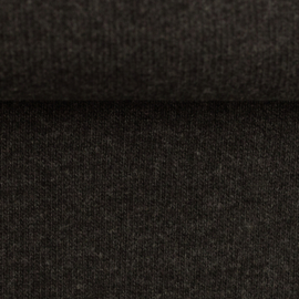 Swafing Knit Fabric - Bono - Antraciet - Black