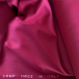 Deadstock Stoffen - Wol - Made in Italy  - Cerise Red