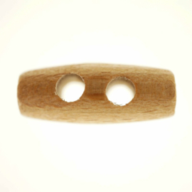 Houten Knoop - Houtje Touwtje - Beukenhout - 25 mm breed