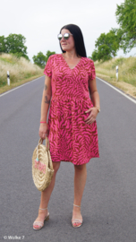 Swafing - Viscose - Dancing Algae -by Thorsten Berger  -Brown Fuchsia