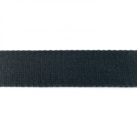 Tassenband Katoen | Antraciet | 4cm breed