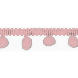 Bolletjesband - 15 mm - Pink