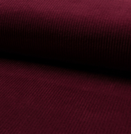 Corduroy Brede Rib | 6 Wales | Stretch | Bordeaux 018