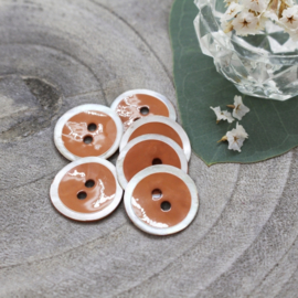 Atelier Brunette | Halo  Buttons |   Chestnut