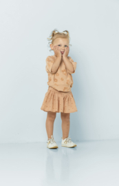 Qjutie - Cotton Jacquard  - Flower  - Blush