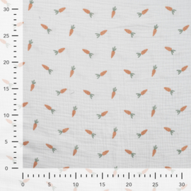 Qjutie - Double Gauze  - Carrots