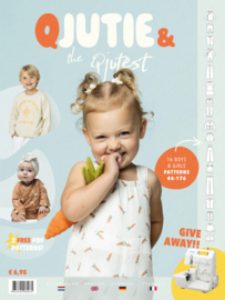 Qjutie & the Qjutest - Patronenblad ( ned.- english  - deutsch  - Francais )