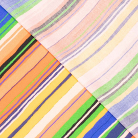 Viscose Print - Stripes - Multicolor