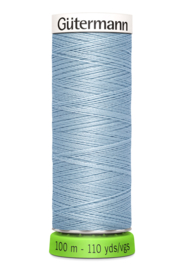 Gutermann - Gerecycled Polyester Garen - 100 meter - 75 Fog Blue