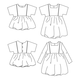 IKATEE | Sakura Blouse/dress 32-52 - Paper Sewing Pattern