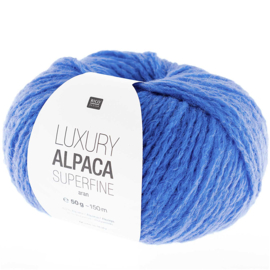 Rico Design - Luxury Alpaca Superfine Aran - Royal Blue 016