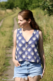 Swafing - Double Gauze - Musselin - Bright by Käselotti - Blue