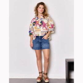 Atelier Jupe - Cotton  - Hawaii Print