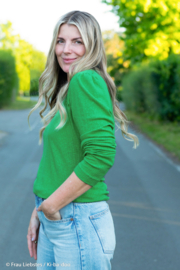 Swafing Rib Jersey  - Entrup  - Katoen Linnen - Green