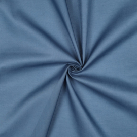 Cotton Voile -  Organic - Blue 036