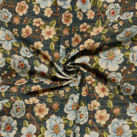 Gobelin   - Flowers - Blue
