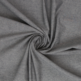 Swafing - Rita -  Linnen look - 280 cm breed - Black 1299