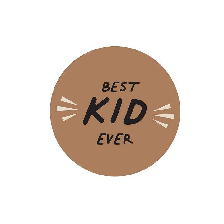 Elvelyckan design - Strijkapplicatie - Best Kid Ever