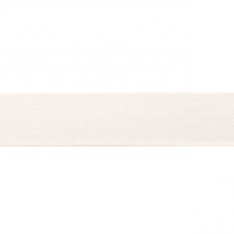 elastiek uni | 4 cm | off white