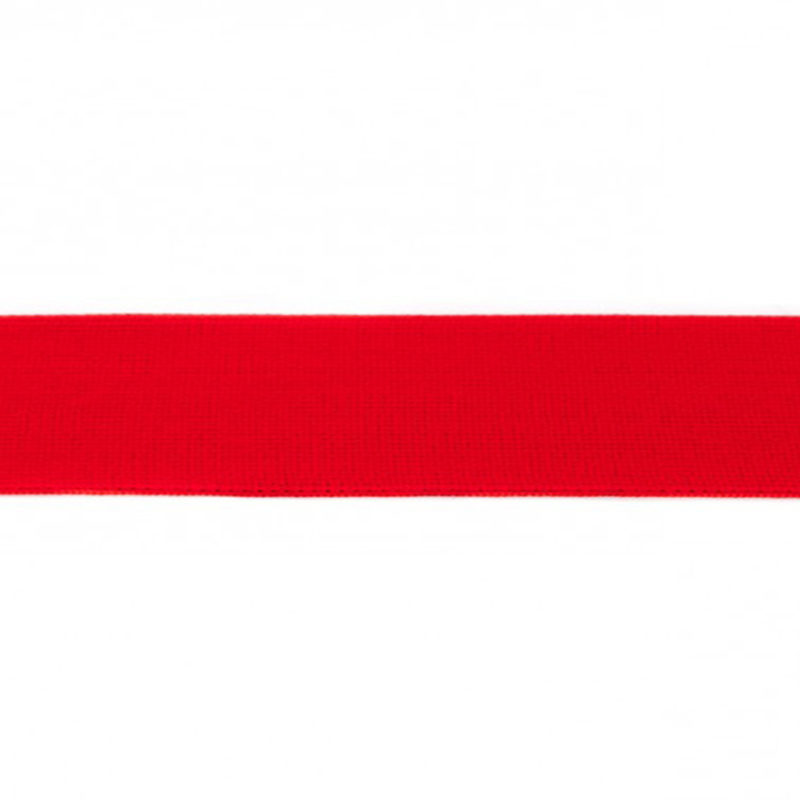 elastiek uni | 4 cm | rood
