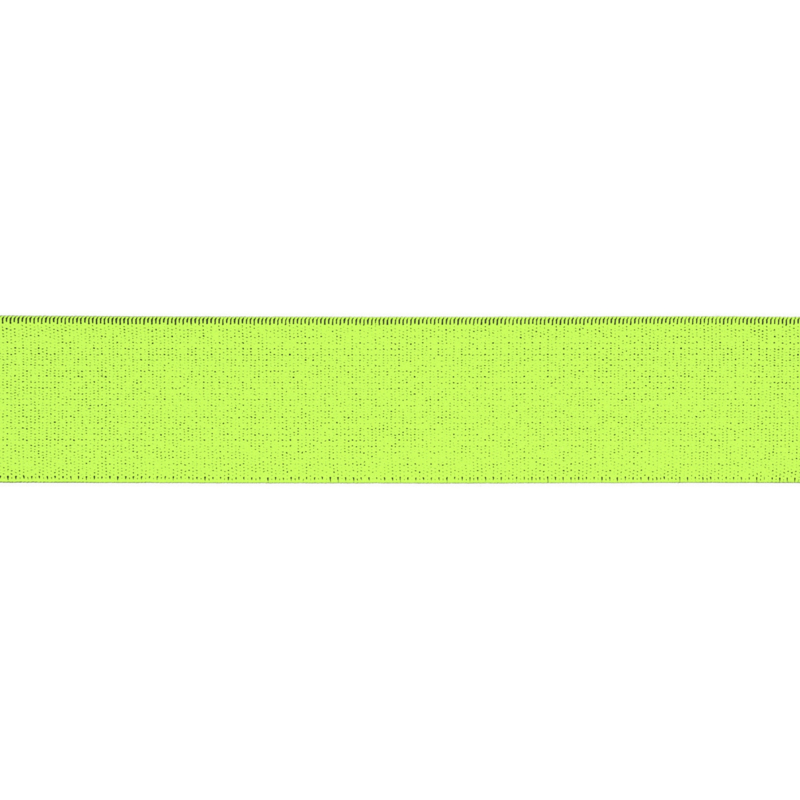 elastiek uni | 2,5 cm | Neon Groen