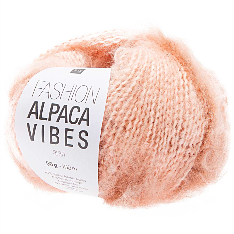 Fashion Alpaca Vibes Aran | Powder - Beige