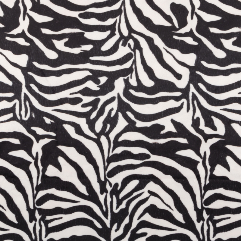 Decostof Velvet | Zebra animal skin
