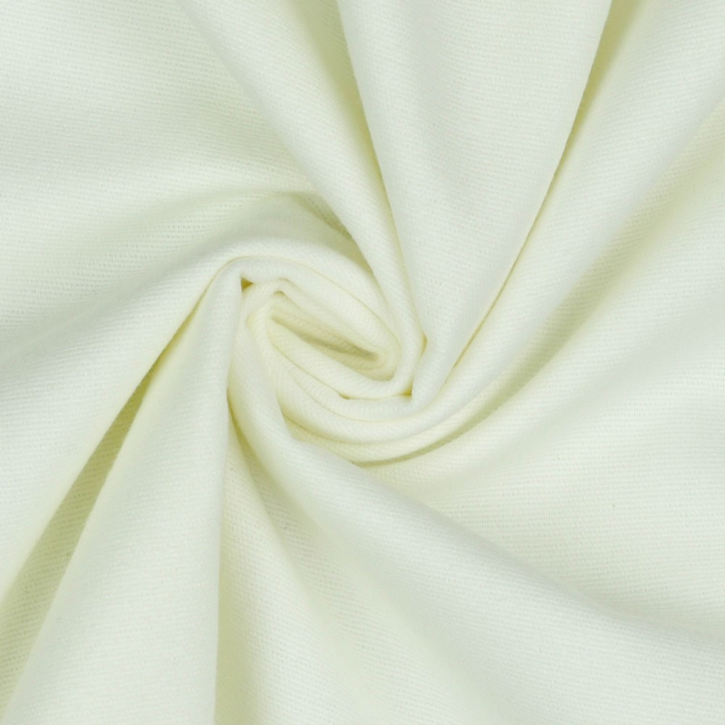 Katoen Flannel - Off White