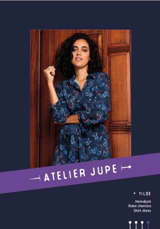 Atelier Jupe | Tilde Shirt Dress  - Paper pattern
