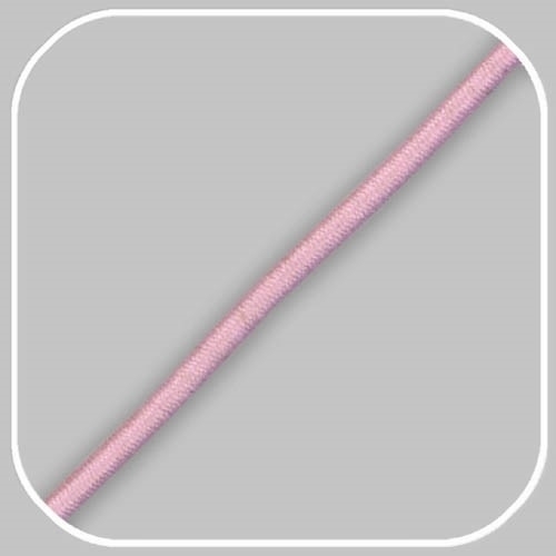 elastiekkoord - roze /  ±Ø 3mm
