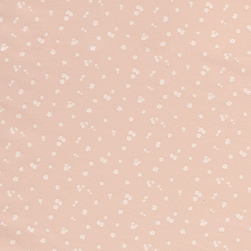 Tricot Print - Small Flowers - 111 - Soft Pink