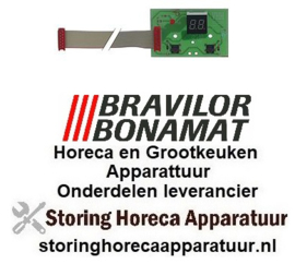 713402744 -Printplaat passend voor BONAMAT knoppen 2 voor serie HWA Bravilor