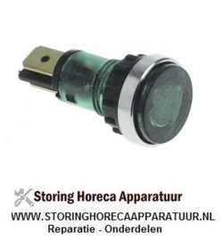 418359291 - Signaallamp ø 12mm - 400V groen