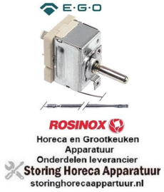 125375672 -Thermostaat t.max. 320°C instelbereik 50-320°C 1-polig 1NO 16A voeler ø 3,03mm voeler L 178mm ROSINOX