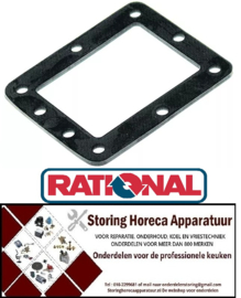 165550894 - Pakking L 122mm B 101mm materiaaldikte 4mm voor verwarmingslelement RATIONAL