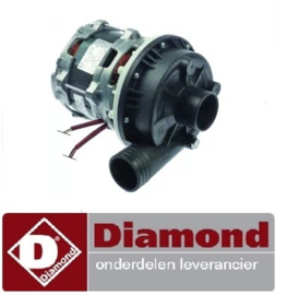 ST1130109 - Waspomp ingang ø 50mm uitgang ø 50mm type ZF400SX 230V 50Hz fasen 1 0,6kW 0,8PS L 210mm DIAMOND D86