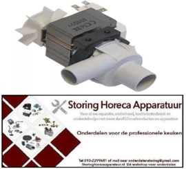478500044 - Afvoerpomp ingang ø 30mm uitgang ø 24mm 230V 100W 50Hz