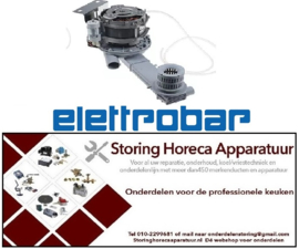 371499101 -Pomp uitgang ø 38mm type C600 230V 50Hz fasen 1 0,8kW L 220mm rotatierichting rechts ELETTROBAR