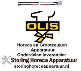 489378248 -Temperatuurvoeler NTC 10kOhm kabel PVC voeler -40 tot +110°C kabel -10 tot +100°C OLIS