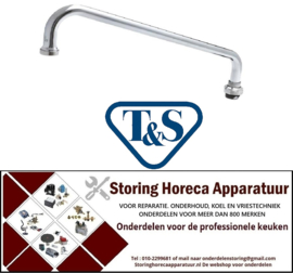 832594216 - HU-uitloop L 305mm uitloophoogte 109mm serie EB T&S