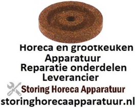 6919013310- Slijpsteen voor snijmachine ø 40mm dikte 8mm boring ø 6mm korreling crica met fase, met naaf