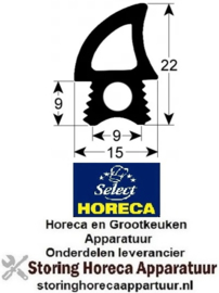 907902419 - Deurrubber profiel 2767 L 1780mm HORECA-SELECT