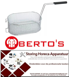 479970215 - Friteusekorf L1 280mm B1 200mm H1 100mm BERTOS